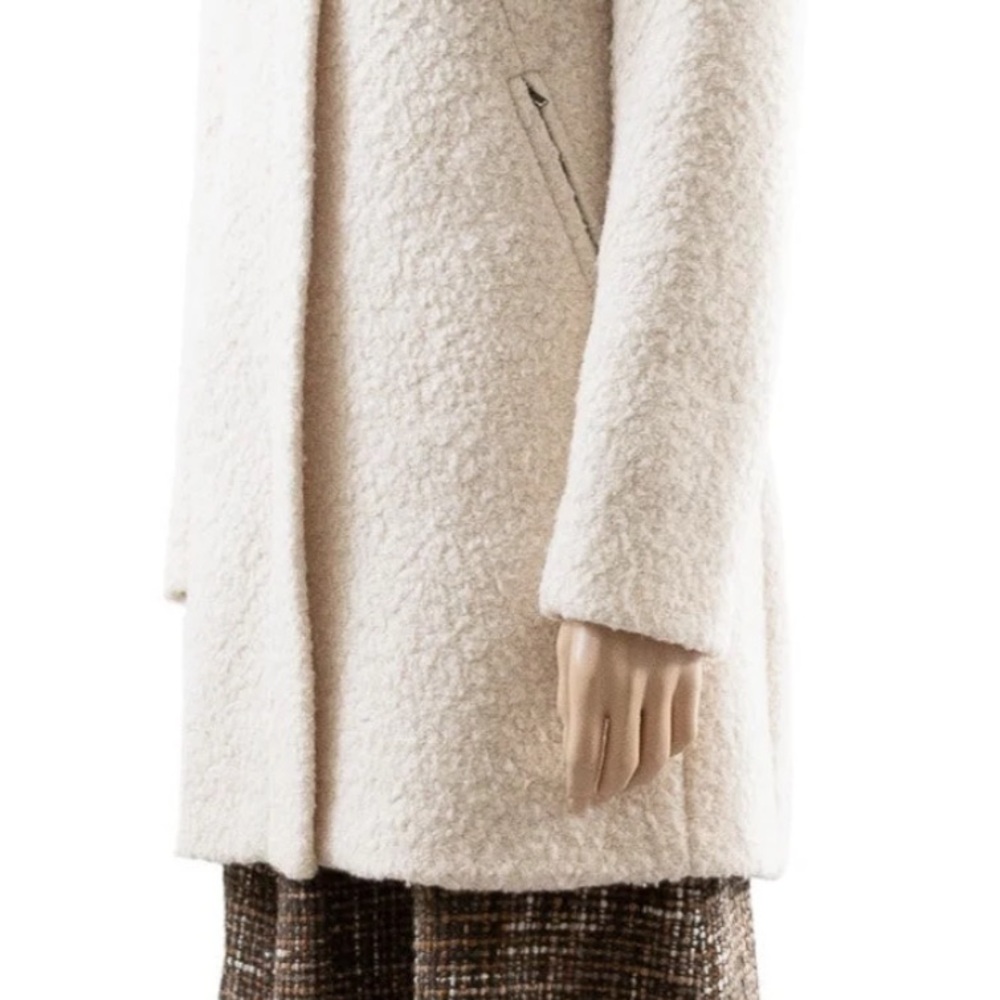 LOFT Cream Teddy Jacket